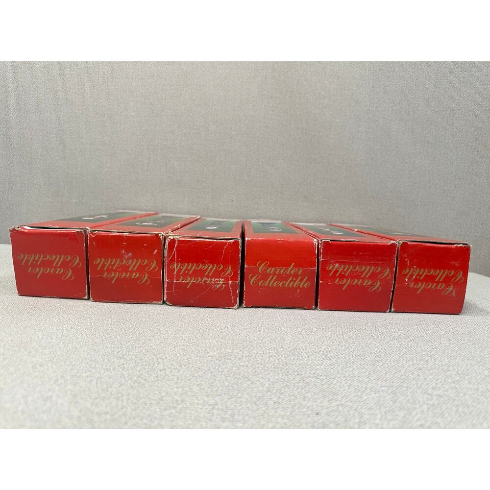 VTG 11.5” Winsor Collection Carolers Figurines Set of 6 Original Boxes Christmas - Picture 8 of 10